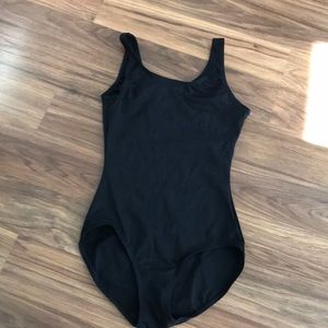 Black capezio leotard size SA dancewear